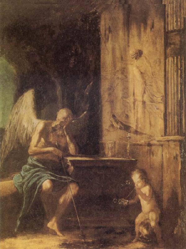 Johann Heinrich Schonfeldt Il Tempo oil painting image